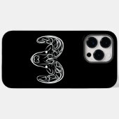 Schwarze und weiße Stammziege / Schafe Case-Mate iPhone Hülle (Rückseite (Horizontal))