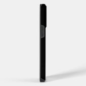 Schwarze und weiße Stammziege / Schafe iPhone Hülle (Rechte Seite)