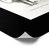 Schwarze und weiße Tierskelette Skulls Mammalia Poster (Ecke)