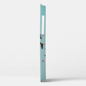 SCHWARZE UND WEISSE VÖGEL Case-Mate iPhone HÜLLE (Rückseite / Links)