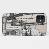 "Schwarze und Weiße Wunder" Case-Mate iPhone Hülle (Rückseite (Horizontal))