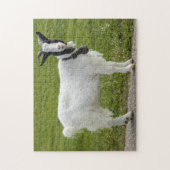 Schwarze und weiße Ziege Puzzle (Vertikal)