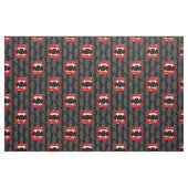 Schwarze Vampirzähne Nosferatu schwarz Stoff (Fat Quarter (45,7 x 55,9 cm))