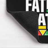 Schwarze Väter Problem Männer Vater Geschichte Mon Mousepad (Ecke)