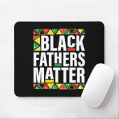 Schwarze Väter Problem Männer Vater Geschichte Mon Mousepad (Mit Mouse)