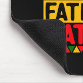 Schwarze Väter Schwarzer Stolz Schwarze Geschichte Mousepad (Ecke)