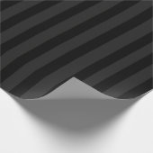 Schwarze Velvet Geschenkpapier (Ecke)