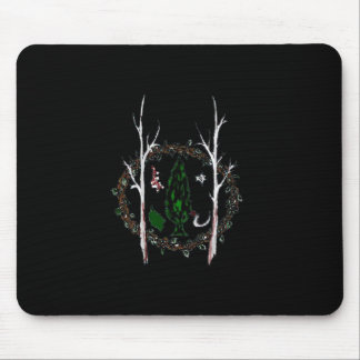 Schwarze Version von CLG sigil Mousepad