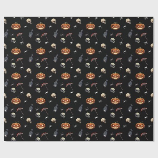 🖤 Schwarze Version - Wrapping Paper Geschenkpapier (Flach)
