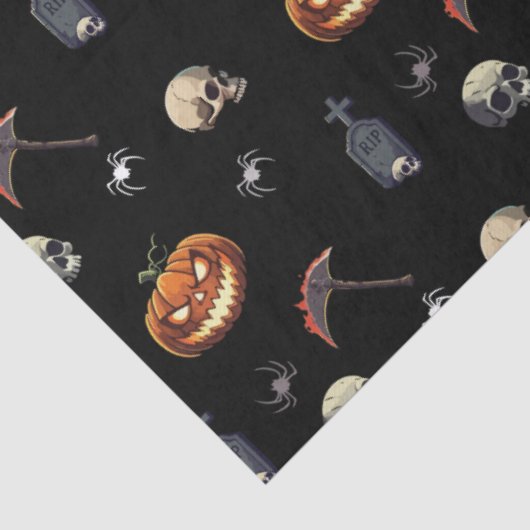 🖤 Schwarze Version - Wrapping Paper Seidenpapier (Ausschnitt)