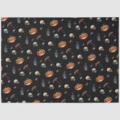 🖤 Schwarze Version - Wrapping Paper Seidenpapier (Vorderseite)