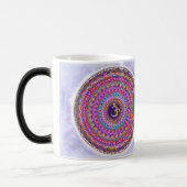 Schwarze verwandelnde Tasse - Krone Chakra (Links)