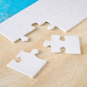 Schwarze Vintage Autokunst Puzzle (Seite)