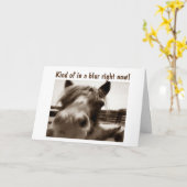 SCHWARZE VISION, WEIL **I SIE VERFEHLT** SCHLECHTE KARTE (Gelbe Blume)