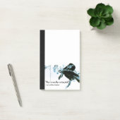 Schwarze Vögel, die Raven Post-it Klebezettel (Büro)