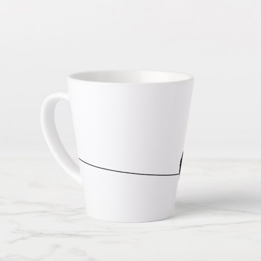 Schwarze Vögel in der Nacht Milchtasse (Linke Ecke)