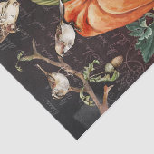 Schwarze Vögel Seidenpapier (Ausschnitt)