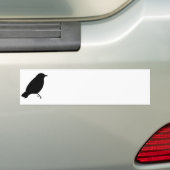 Schwarze Vogel-Silhouette-einzigartiges Autoaufkleber (Auf Auto)