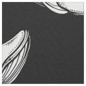 Schwarze Wale Stoff (Nahaufnahme)