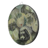 Schwarze Walnüsse Dartscheibe (Vorderseite rechts)