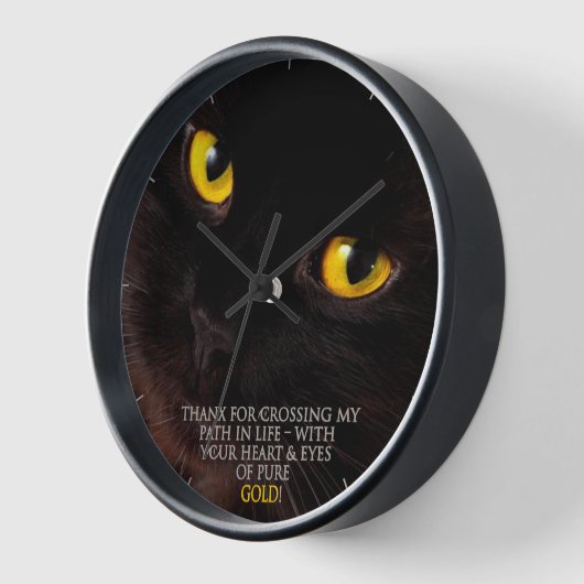 Schwarze Wand-Uhr Uhr (Winkel)