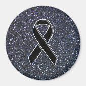 Schwarze Wandverkleidung Magnet (Vorne)