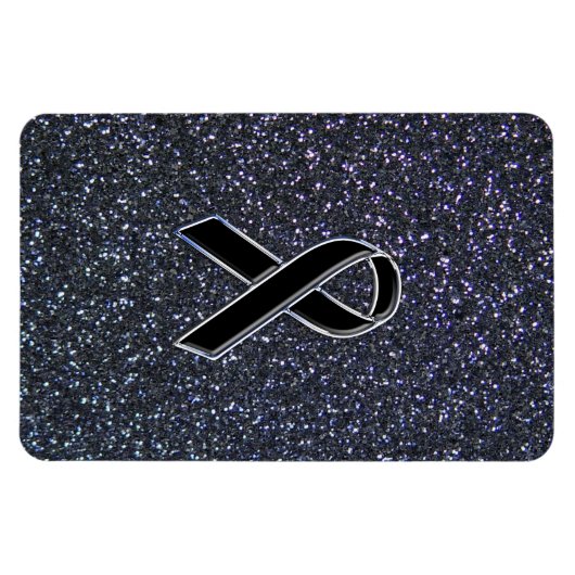 Schwarze Wandverkleidung Magnet (Horizontal)