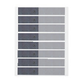 Schwarze Wandverkleidung Rundum-Adressaufkleber (Bogen)