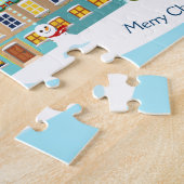 Schwarze Weihnachtsnachtsnacht Puzzle (Seite)