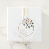 Schwarze weiße Blume Blütengold-Cross-Taufen Geschenkanhänger (Beispiel)