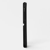 Schwarze/weiße Dackel-Mama Case-Mate iPhone Hülle (Hinten/Links)