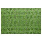 Schwarze weiße Punkte auf Grün Stoff (Fat Quarter (45,7 x 55,9 cm))