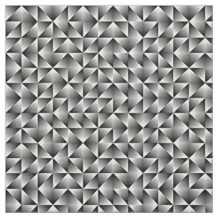 Schwarze, weiße Retro-Chic-Quadrate Stoff