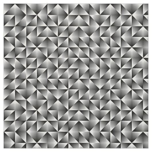 Schwarze, weiße Retro-Chic-Quadrate Stoff (Muster)