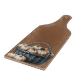 SCHWARZE WICKER BASKET MIT KREAFALLPUMPKINEN SCHNEIDEBRETT (Ecke)