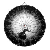 Schwarze Widow-Spidermatte Dartscheibe (vorne)