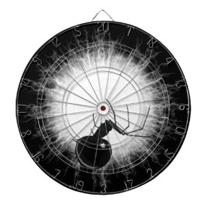 Schwarze Widow-Spidermatte Dartscheibe