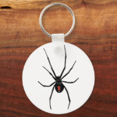 SCHWARZE WIEDER SPIDER SCHLÜSSELANHÄNGER KEYRING (Vorderseite)