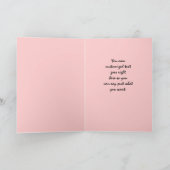 Schwarze Wildpferde Karte (Innenseite)