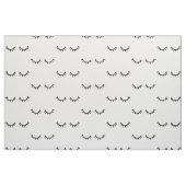 Schwarze Wimpern Stoff (Fat Quarter (45,7 x 55,9 cm))
