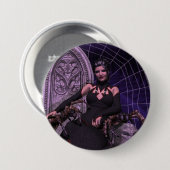 Schwarze Witwe Button (Vorne & Hinten)