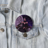 Schwarze Witwe Button (Beispiel)