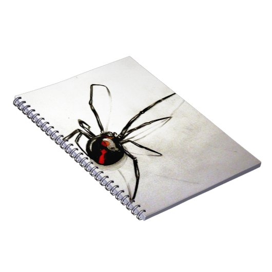 Schwarze Witwe Notizblock (Rechte Seite)