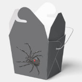 Schwarze Witwe Spider Originelle Zeichnend Kunst Geschenkschachtel (Geöffnet)