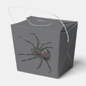 Schwarze Witwe Spider Originelle Zeichnend Kunst Geschenkschachtel (Rückseite)