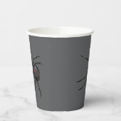 Schwarze Witwe Spider Originelle Zeichnend Kunst Pappbecher (Links)