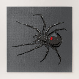 Schwarze Witwe Spider Originelle Zeichnend Kunst Puzzle