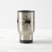 Schwarze Witwe Spider Originelle Zeichnend Kunst Reisebecher (Mittel)