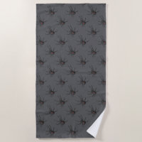 Schwarze Witwe Spider Originelle Zeichnend Kunst