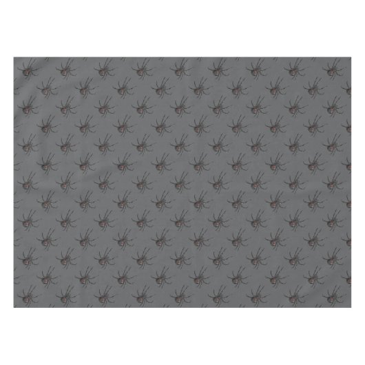 Schwarze Witwe Spider Originelle Zeichnend Kunst Tischdecke (Vorderseite (Horizontal))